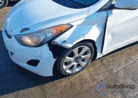 2012 Hyundai Elantra Limited z USA, uszkodzony, nr VIN 5NPDH4AE3CH119972